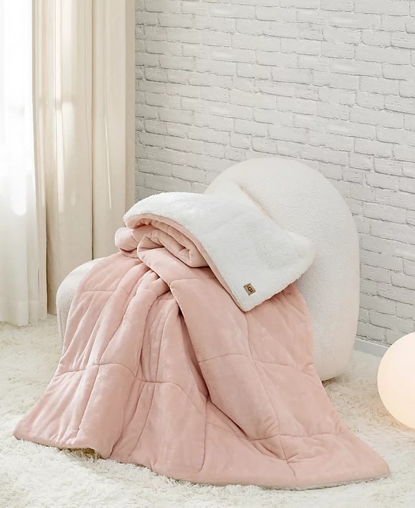 【預購】UGG Avery G080451 毛絨羊毛雙面被50‘’ X 70''