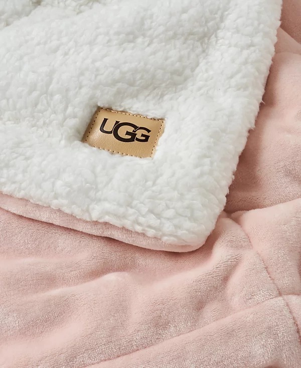 【預購】UGG Avery G080451 毛絨羊毛雙面被50‘’ X 70''