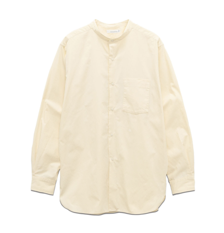 Nanamica / 無領防風襯衫 / S25SG092 /  AUG25