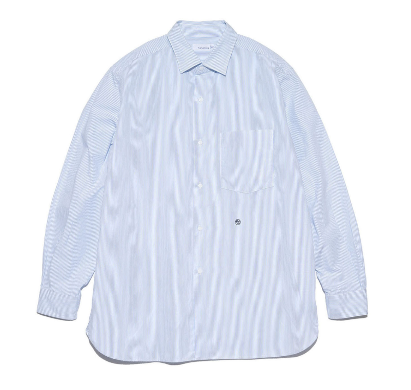 Nanamica / 標準領條紋襯衫 / SUGF362 /  AUG25