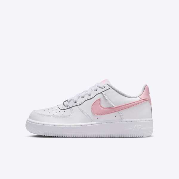 Nike Air Force 1 GS CT3839-115 大童 運動休閒鞋 舒適 穿搭 白 粉紅