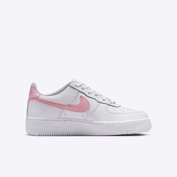 Nike Air Force 1 GS CT3839-115 大童 運動休閒鞋 舒適 穿搭 白 粉紅