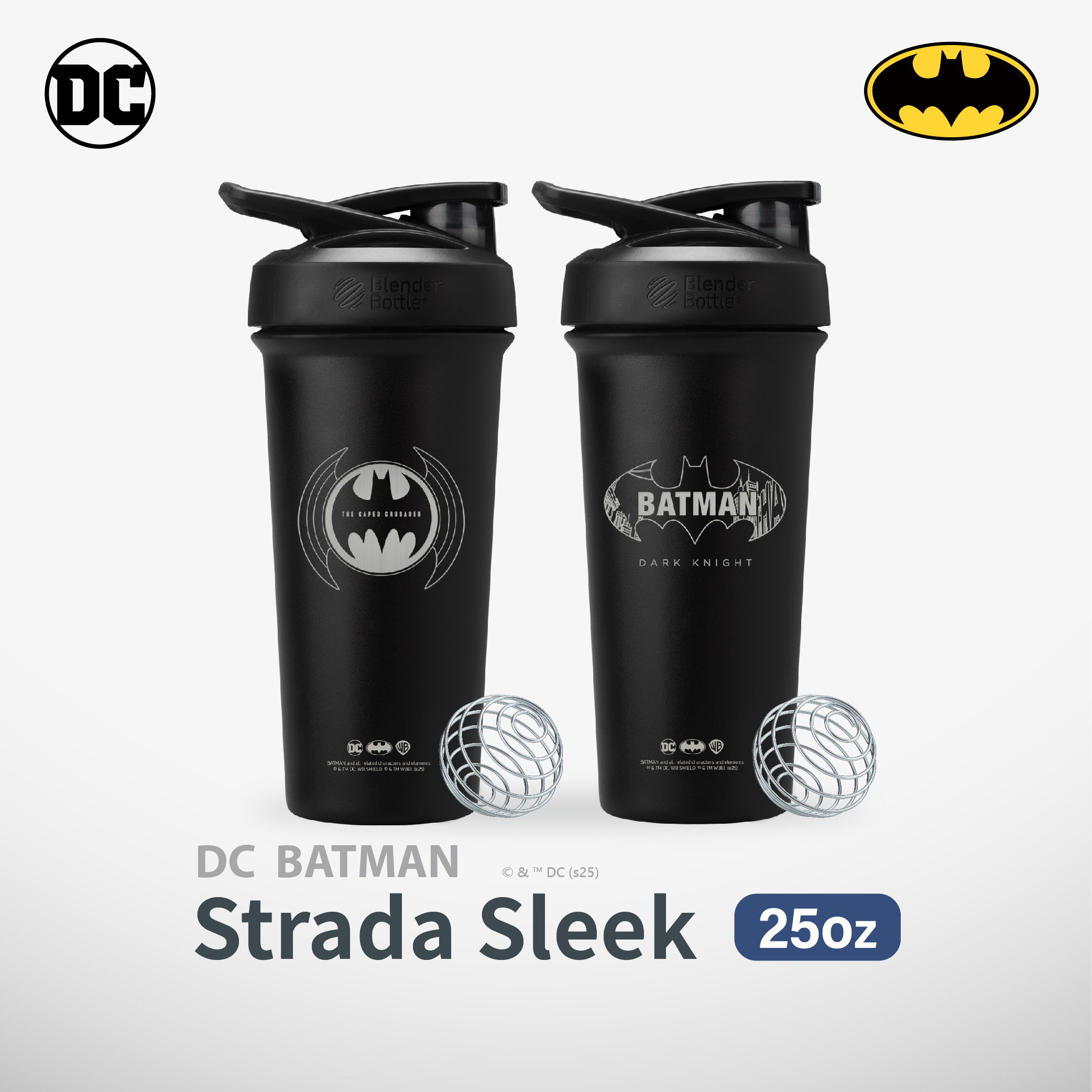 DC x Blender Bottle®  不鏽鋼保溫保冰杯 | BATMAN