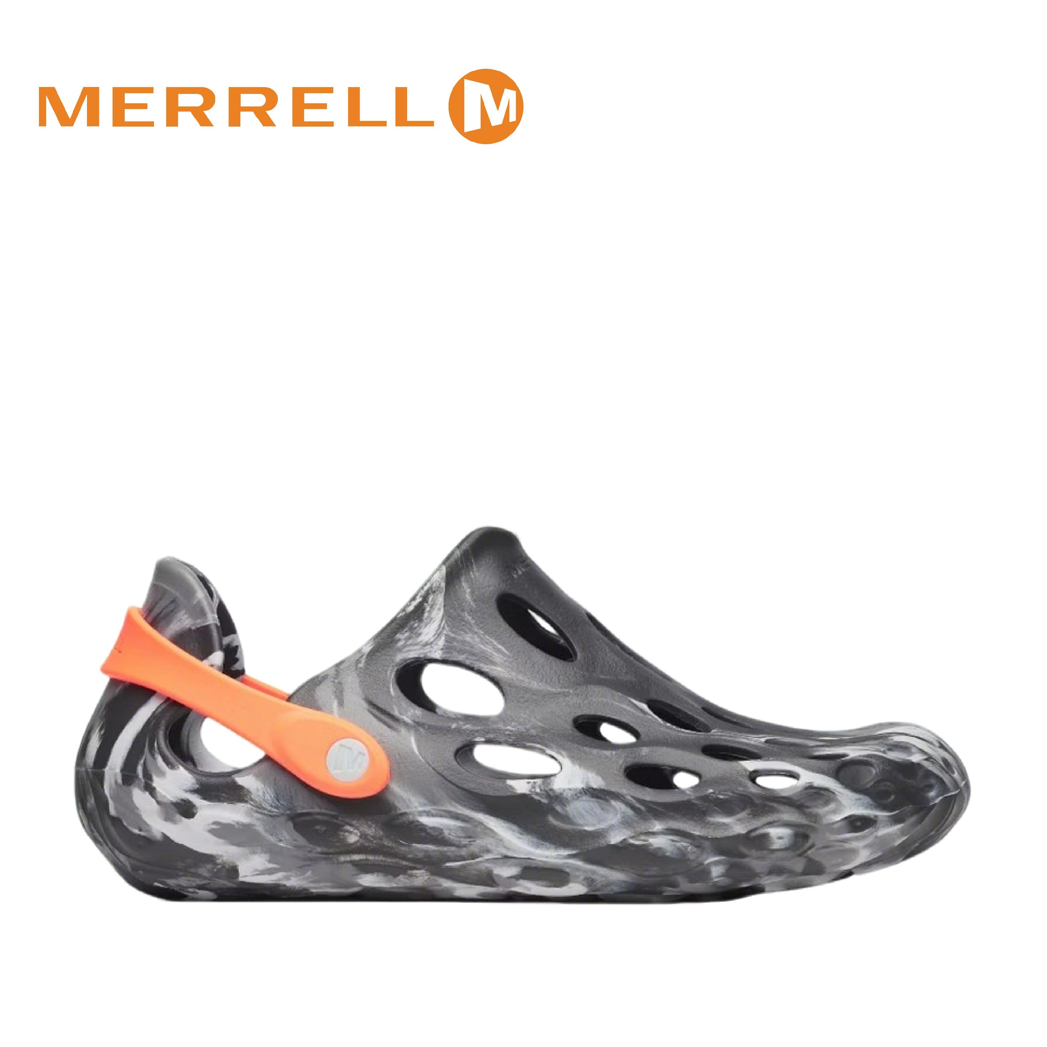 MERRELL 美國 HYDRO MOC 風格潮流 水陸兩棲洞洞鞋 男款(渲染黑色) 30ML007367
