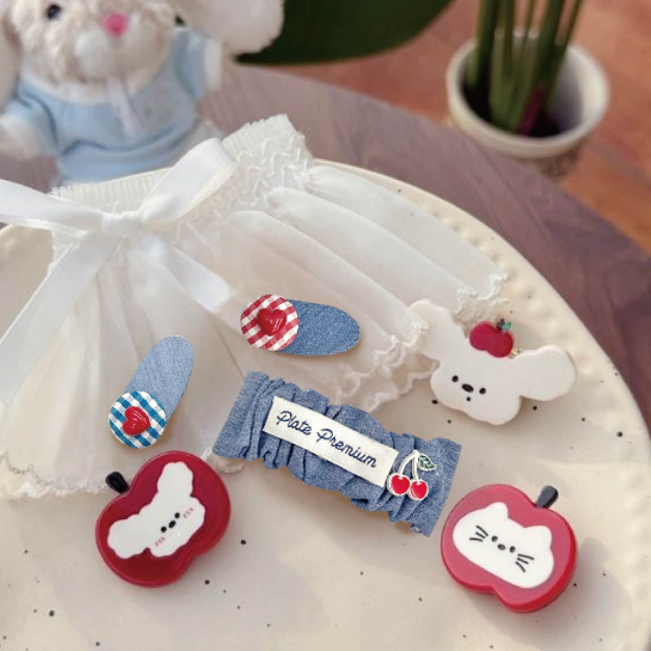 【AC49】卡通可愛加厚鴨嘴夾(三入一組)＊兩款