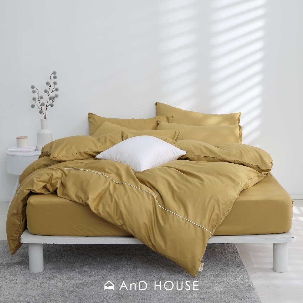 200織精梳純棉｜100%純棉｜琥珀金｜單品&床包被套組