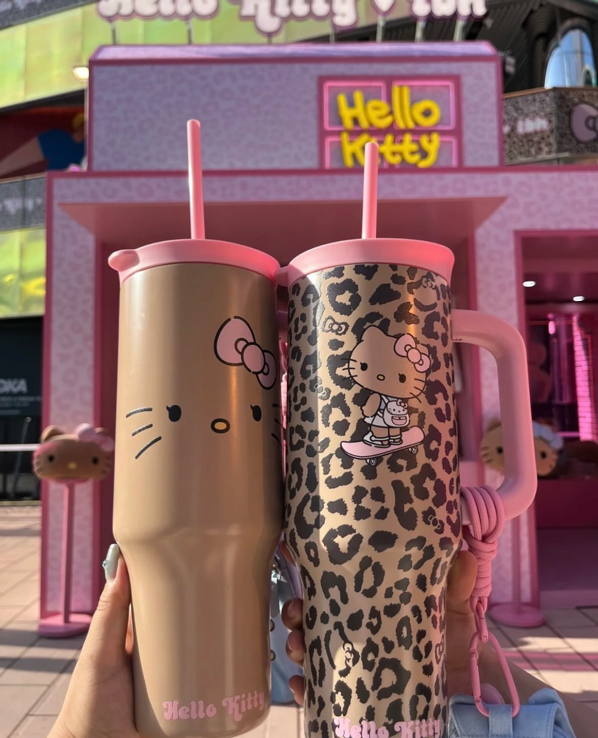 （現貨）Hello Kitty x 野獸派巨無霸保溫杯 宋雨琦同款冰壩杯