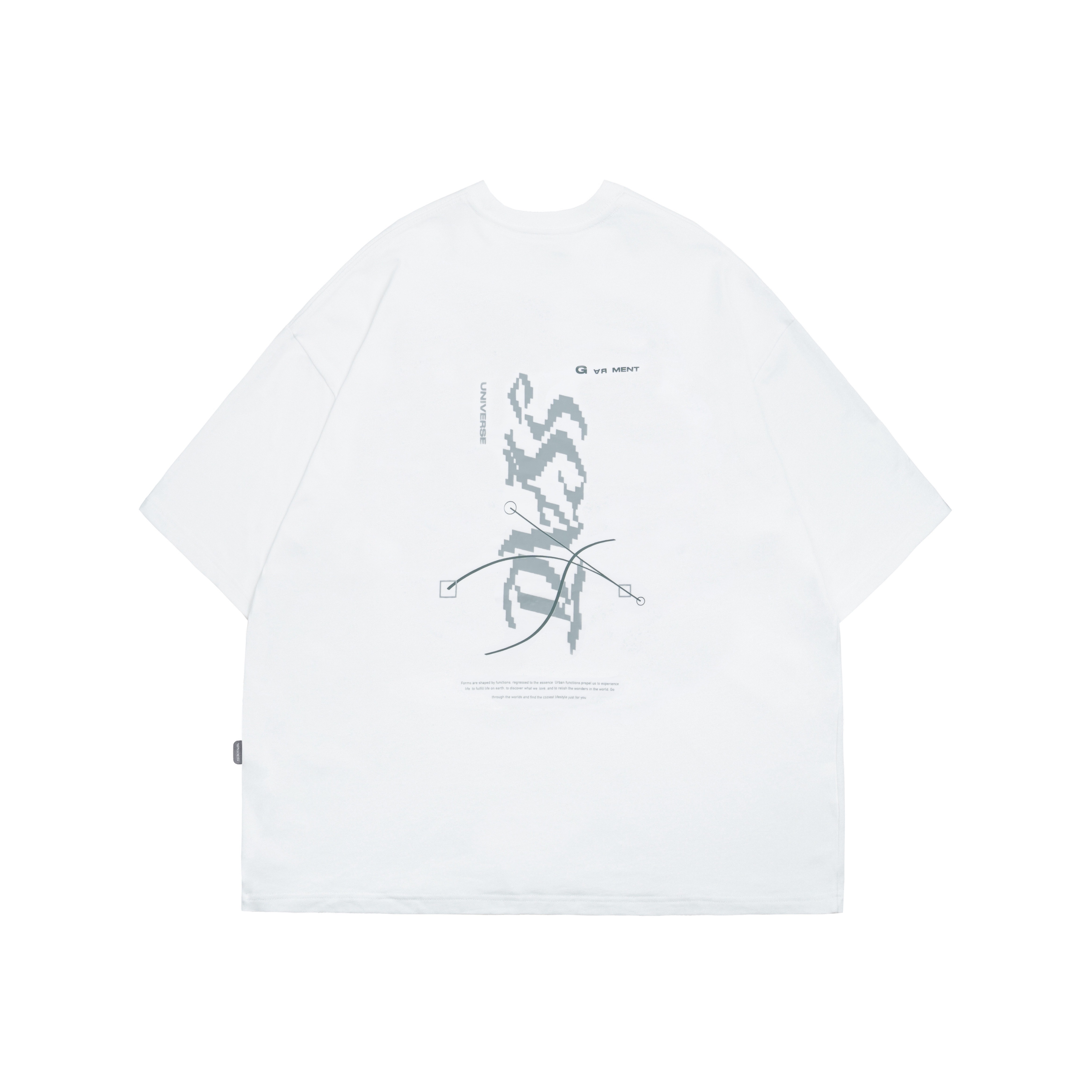 SAT-01 “Roche Limit” Tee - White