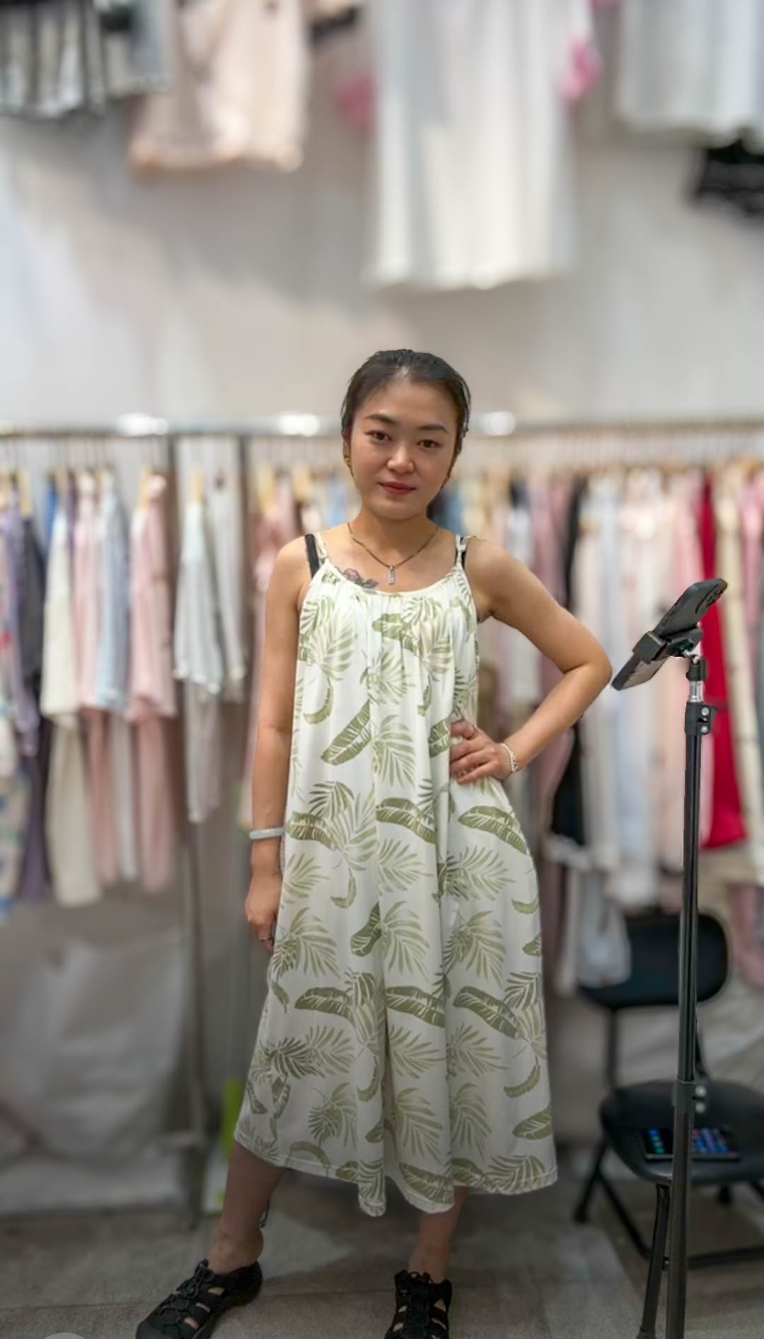 🥰PM_K3263  ▶️羽毛葉子 抗菌棉 長洋 👉B:100cm W:cm H:cm L:112cm👈