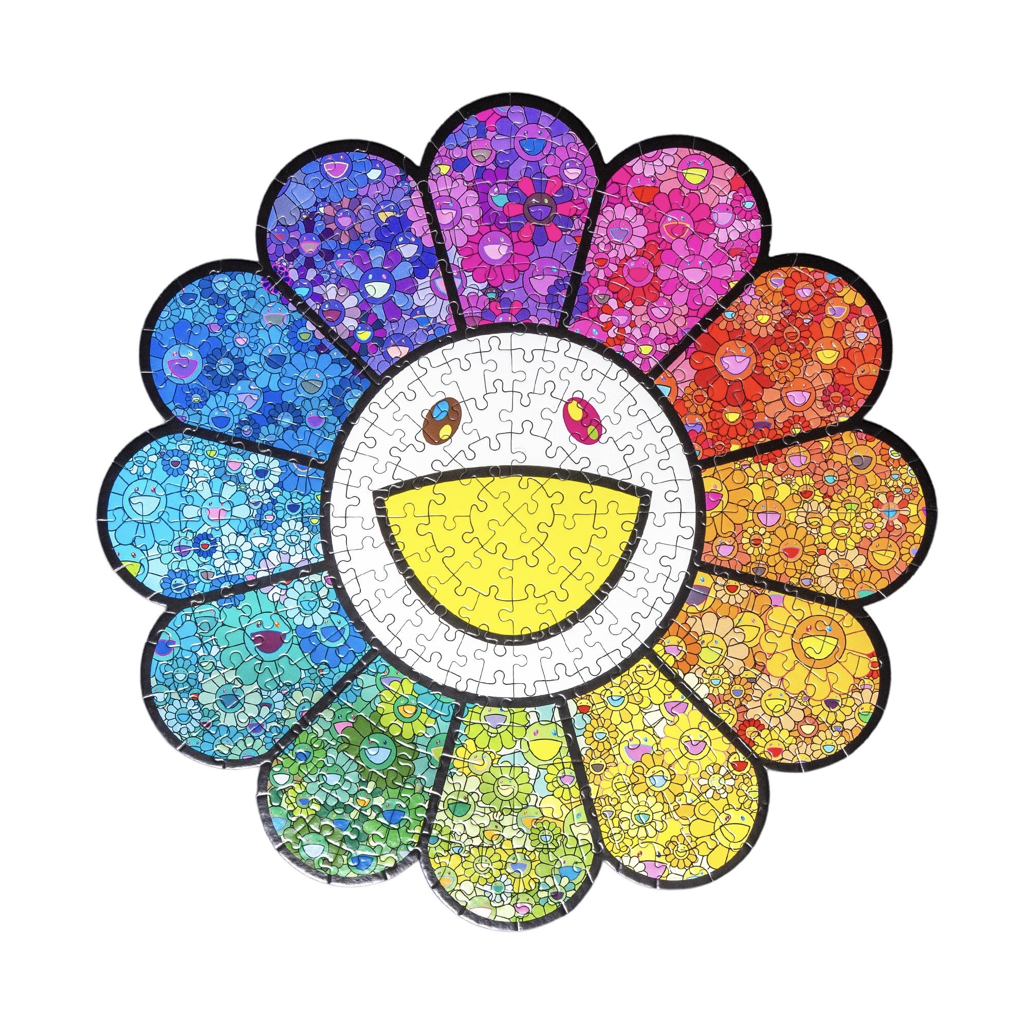 村上隆 Jigsaw Puzzle Murakami Flowers 村上隆Takashi Murakami A Flower Forest Jigsaw Puzzle
