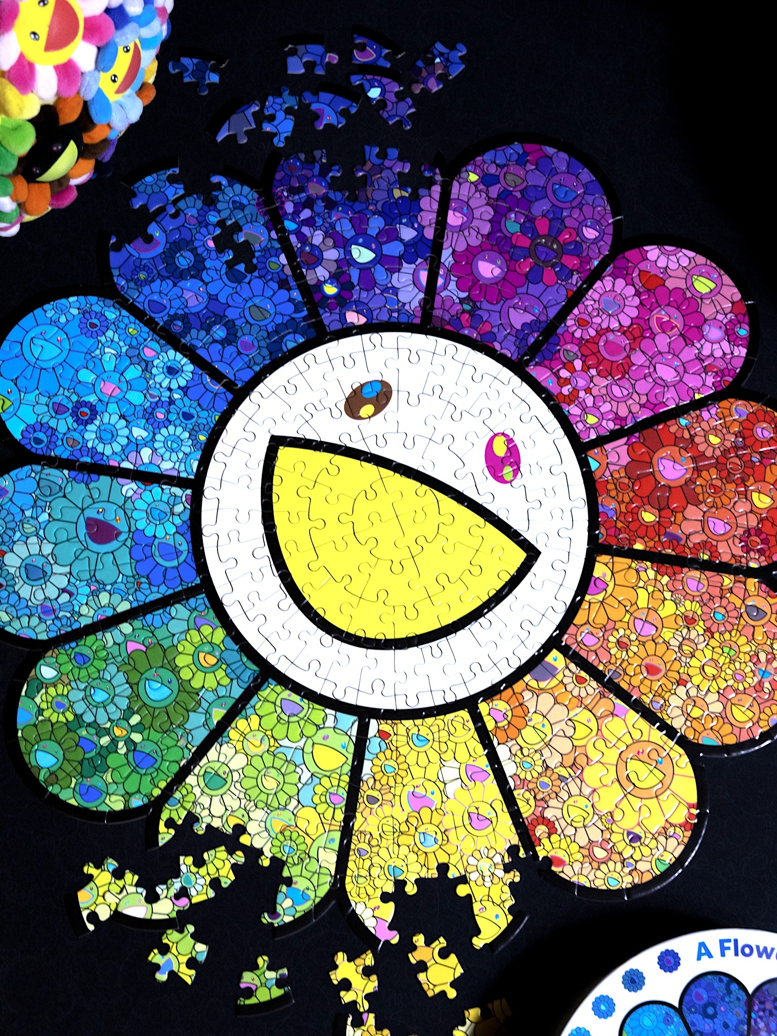 村上隆Takashi Murakami A Flower Forest Jigsaw Puzzle