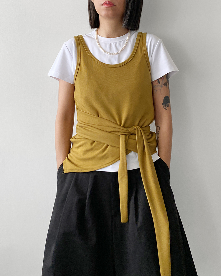 MKV-2765 綁帶層次背心