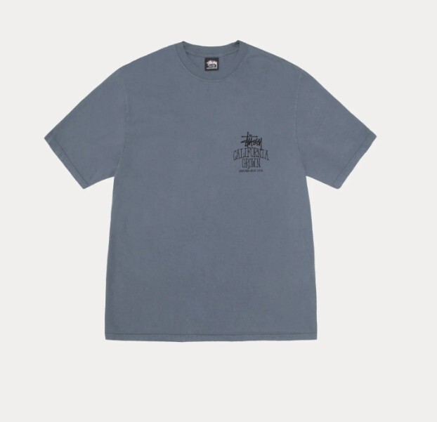 現貨 Stussy CALI GROWN TEE PIGMENT DYED 加州