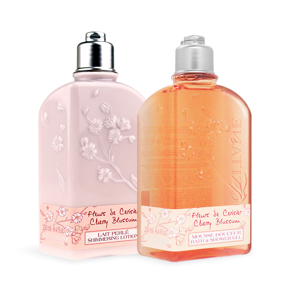 L'OCCITANE 歐舒丹 櫻花沐浴膠(250ml/500ml)-國際航空版