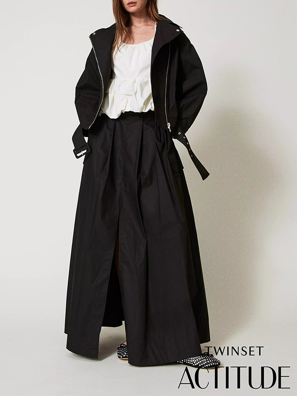 TWIN-SET 口袋長裙