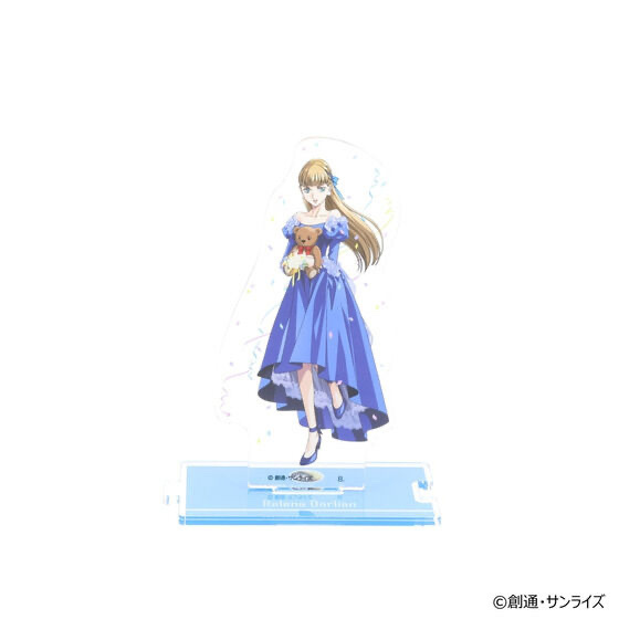 240412 Pbandai 預訂 2026/1月 ガンダムGWX 周年イラスト つながるアクリルスタンド 第二弾（全3種）細 size