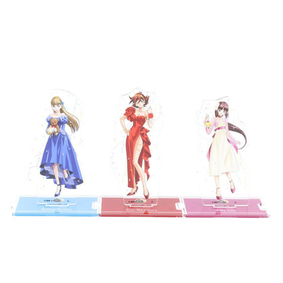 240412 Pbandai 預訂 2026/1月 ガンダムGWX 周年イラスト つながるアクリルスタンド 第二弾（全3種）細 size