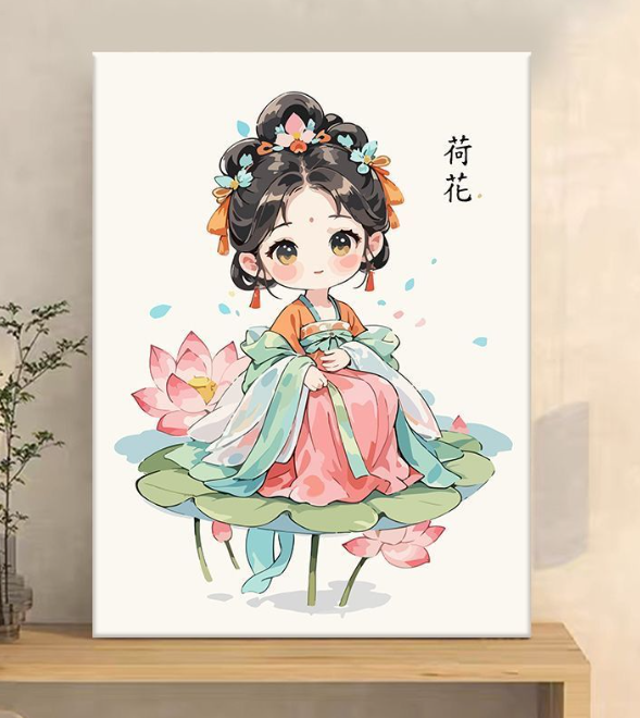 第八期预购 方钻 钻石画 30x40cm +工具（ 不包框）8款随机发