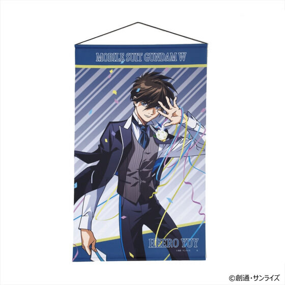 242123 Pbandai 預訂 2026/2月 ガンダムGWX 周年イラスト タペストリー （ヒイロ、ドモン、ガロード）