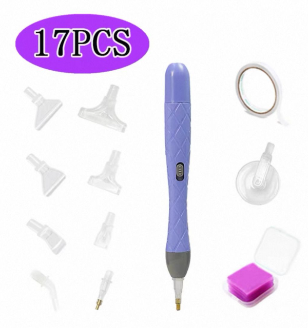 第八期预购 新款钻石画点钻笔神奇 17 pcs