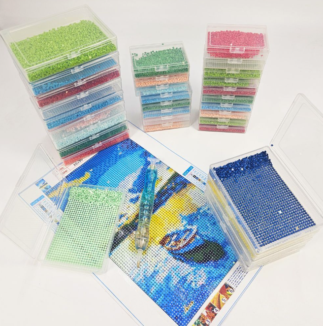 第八期预购 钻石画新款钻盘 带盖收纳盒