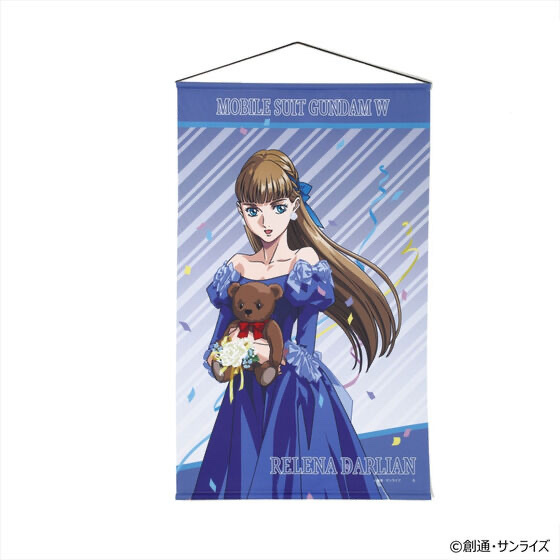 242124 Pbandai 預訂 2026/2月 ガンダムGWX 周年イラスト タペストリー （リリーナ、レイン、ティファ）