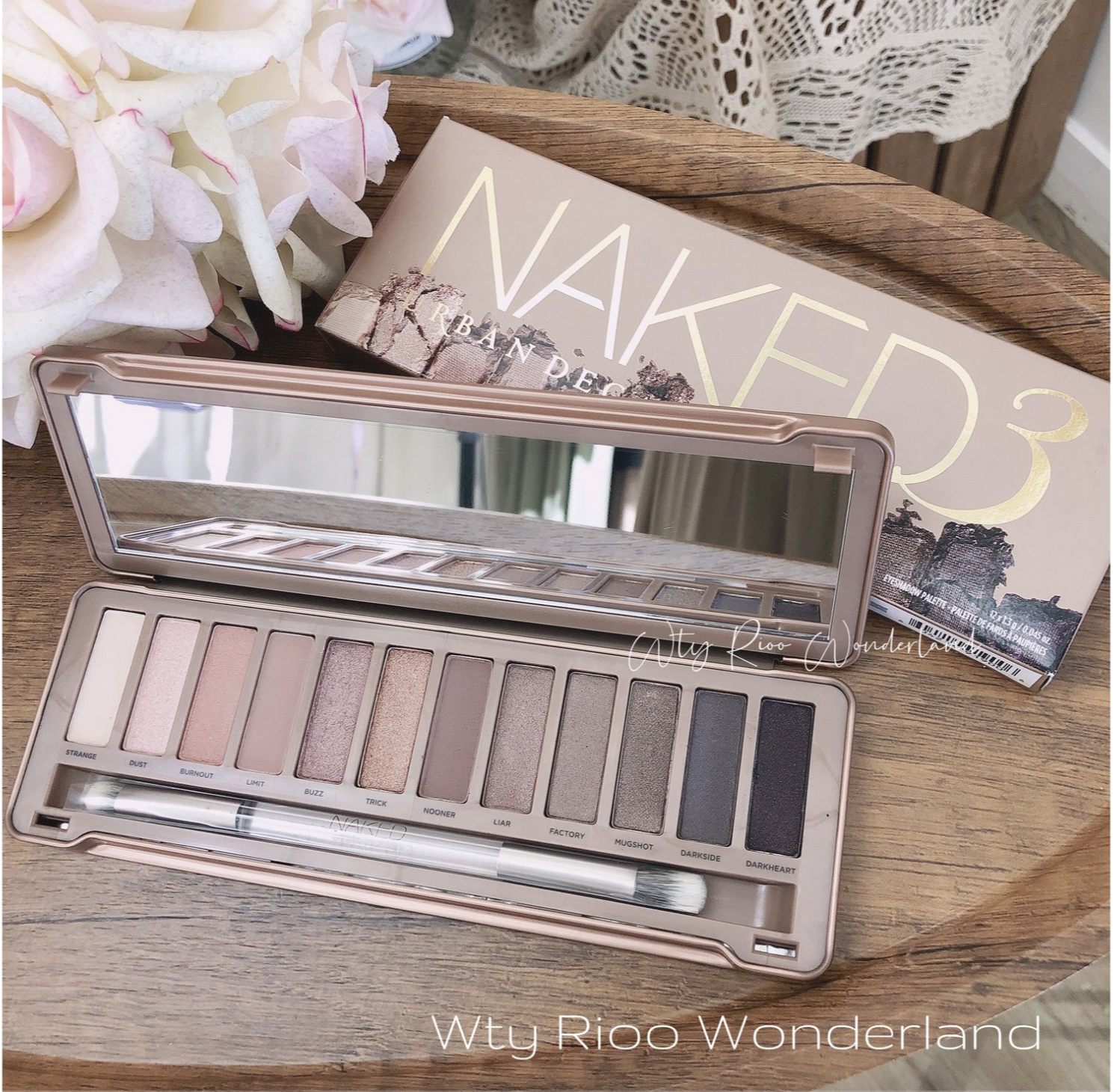 眼影盒 URBAN DECAY NAKED 3 EYE SHADOW PALETTE