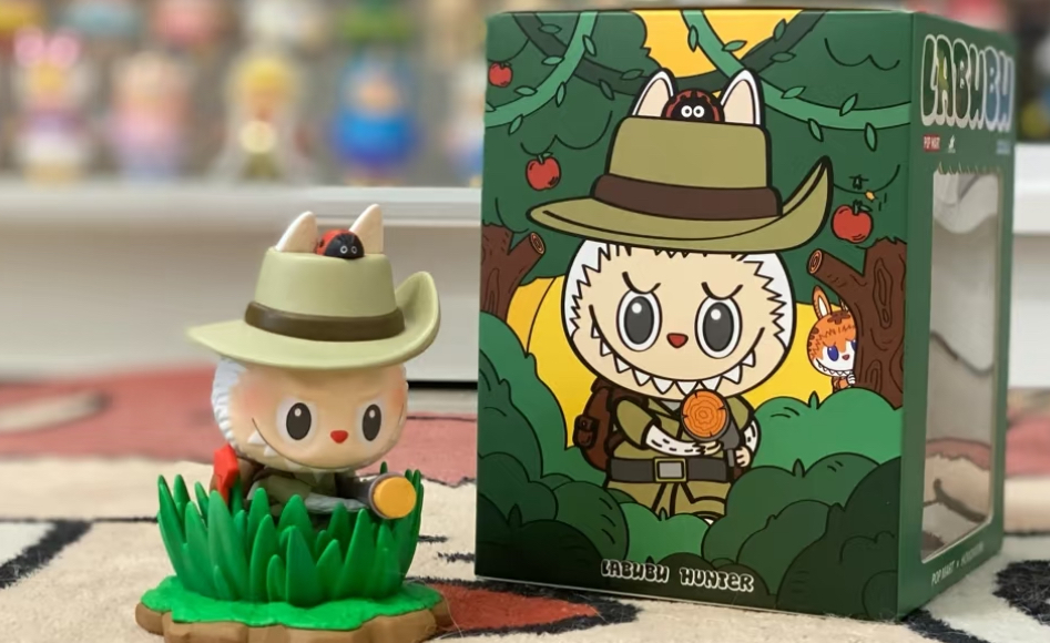 PTS展會限定 LABUBU獵人吊卡手辦