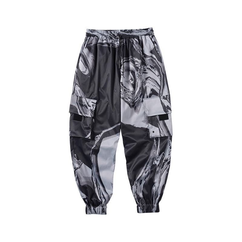 【 25% OFF 】ENSHADOWER隱藏者 暗影印花直筒寬鬆工裝褲