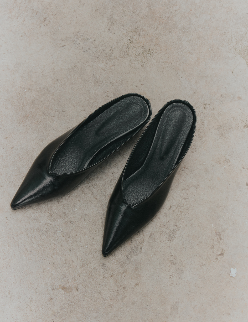 低跟尖頭穆勒鞋（3尺寸）