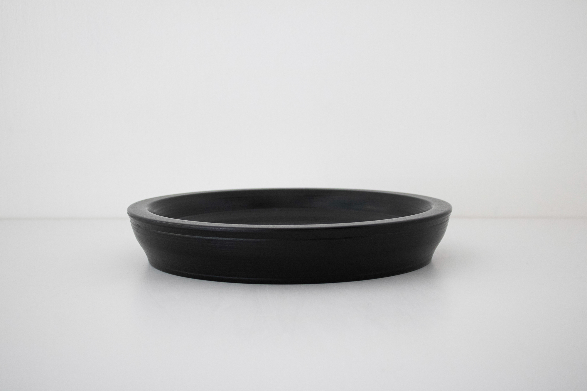 +g 赤木明登-麵包盤 大 黑