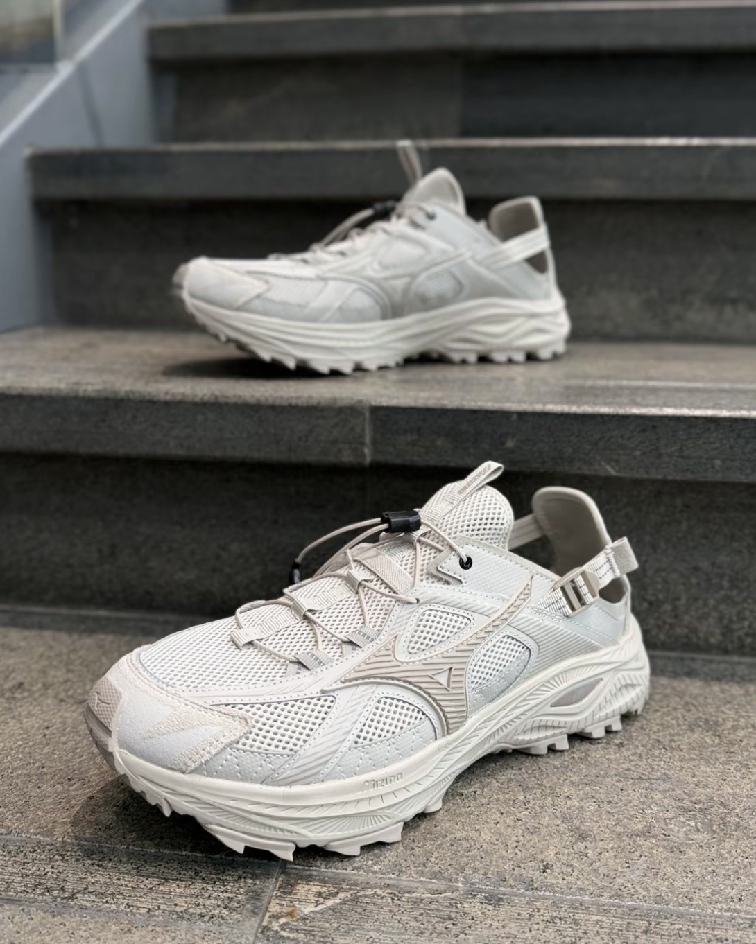 #代購 MIZUNO RACER TRAIL SE 美津濃 復古透氣 機能 溯溪鞋 D1GH241905 卡其