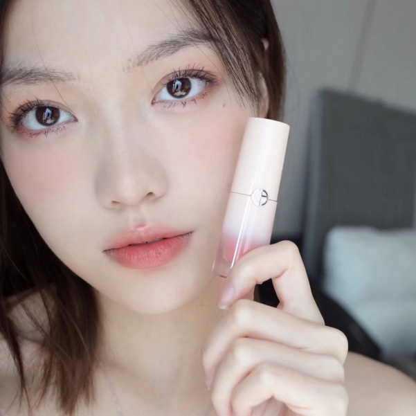 GIORGIO ARMANI 訂製漂染腮紅露 正裝 3.9ml #30紗染粉橘