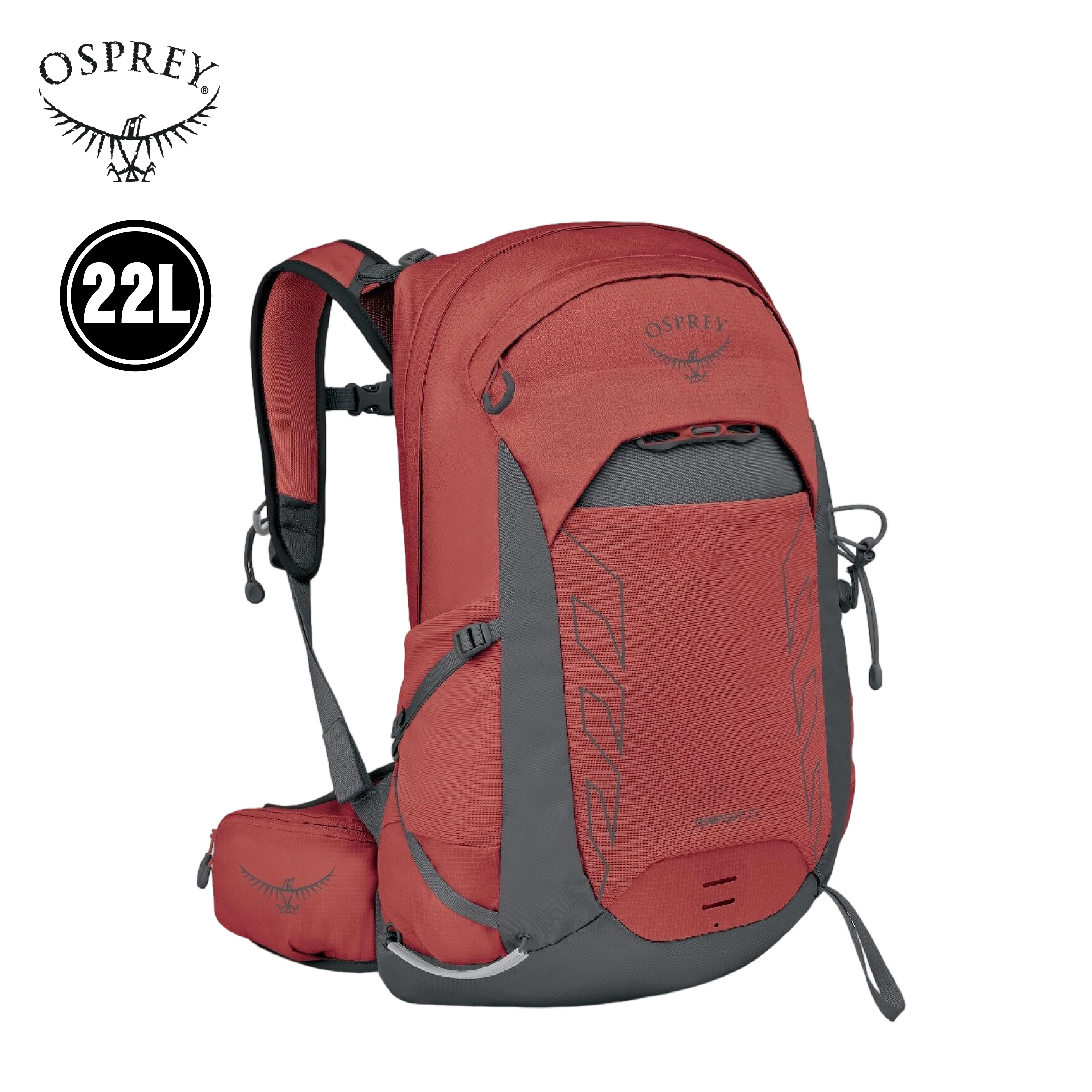 Osprey 美國 Tempest 22L 登山背包 (潘帕斯紅色) 71OS006803
