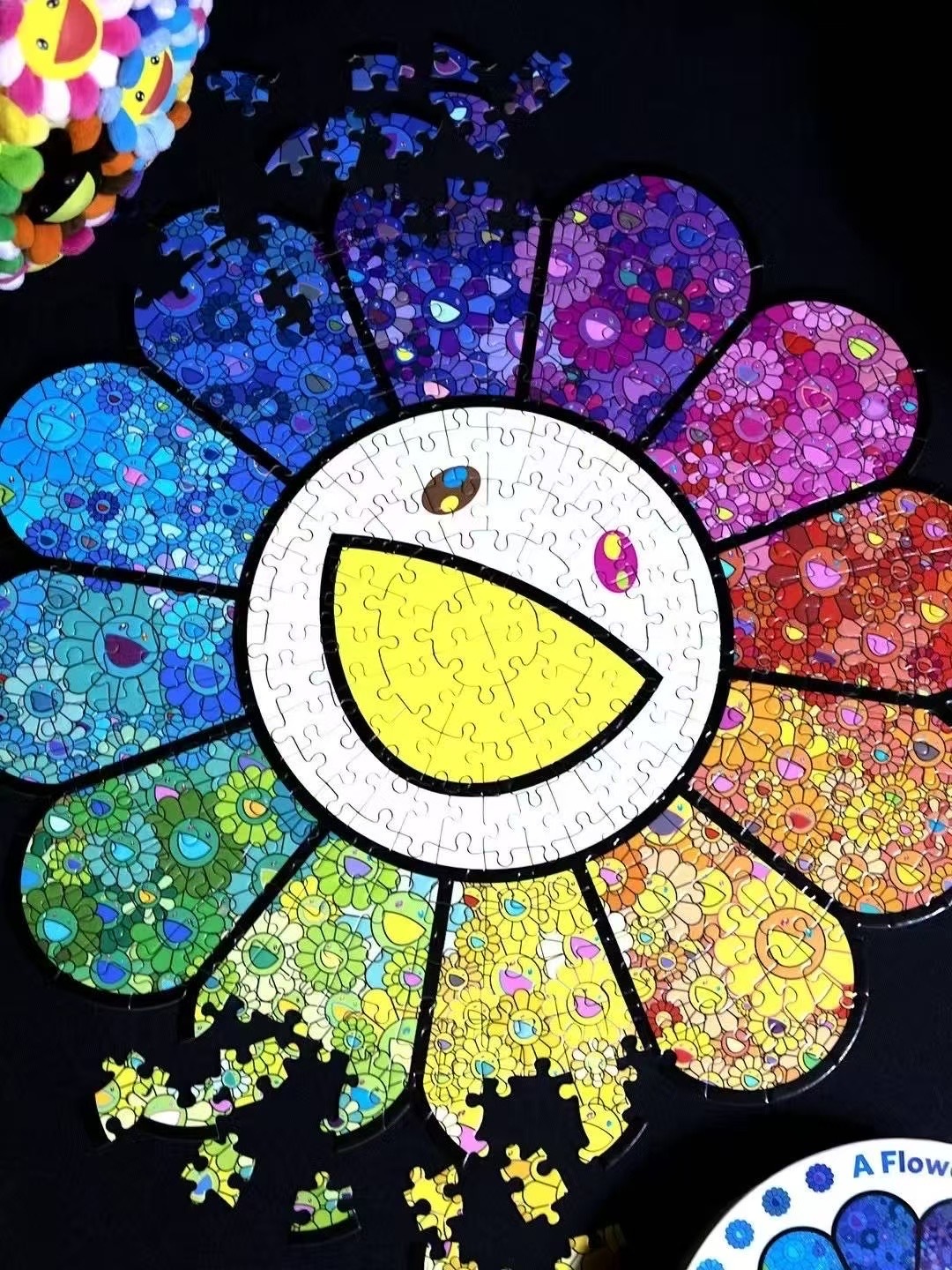 Jigsaw Puzzle/A flower forest (Takashi Murakami)
