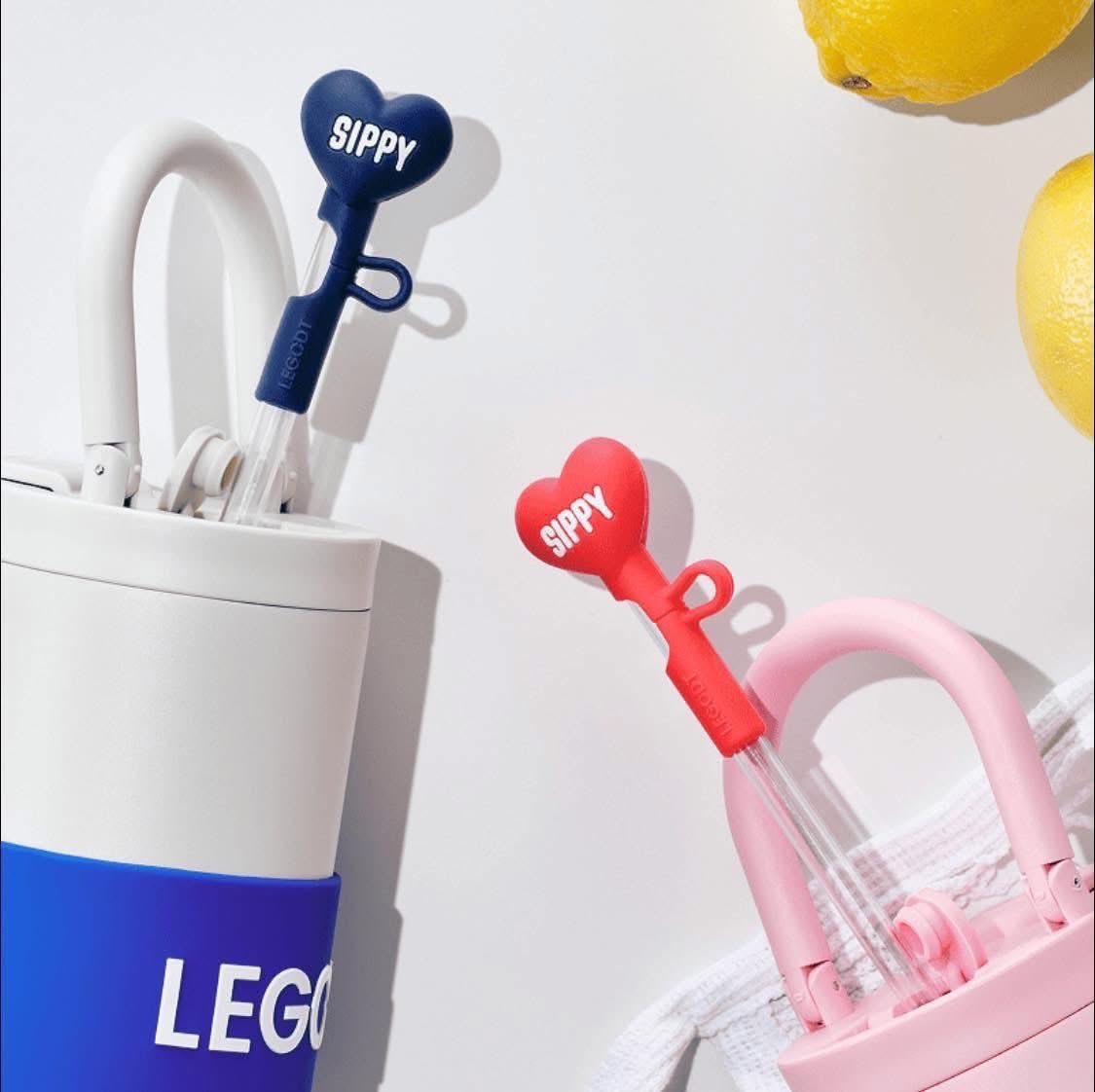 韓國 LEGODT 系列保溫瓶 專用吸管 (2入組)