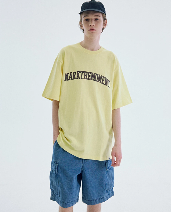 【直播】KM080518 Markm LOGO 男女同款短袖上衣 (MIIBC8801)