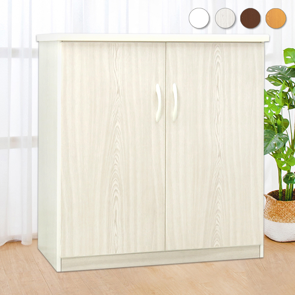 2.8尺二門防水塑鋼收納櫃/置物櫃(四色可選)