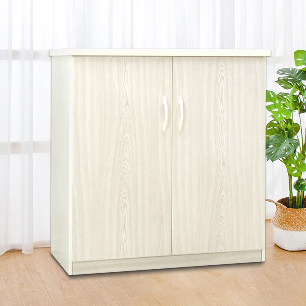 2.8尺二門防水塑鋼收納櫃/置物櫃(四色可選)