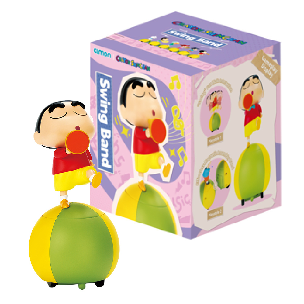 蠟筆小新-春日部搖擺樂隊公仔 隨機一盒