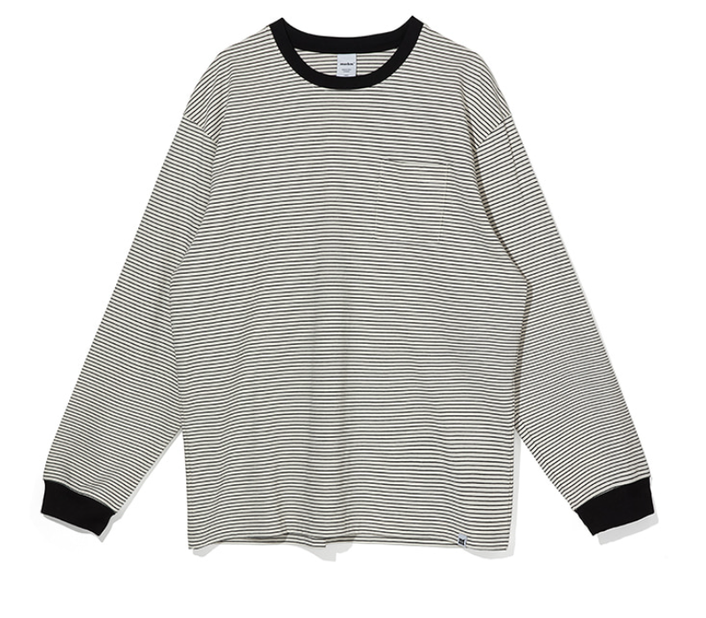 【直播】KM080520 Markm 條紋長袖上衣 (MIIBB8706)