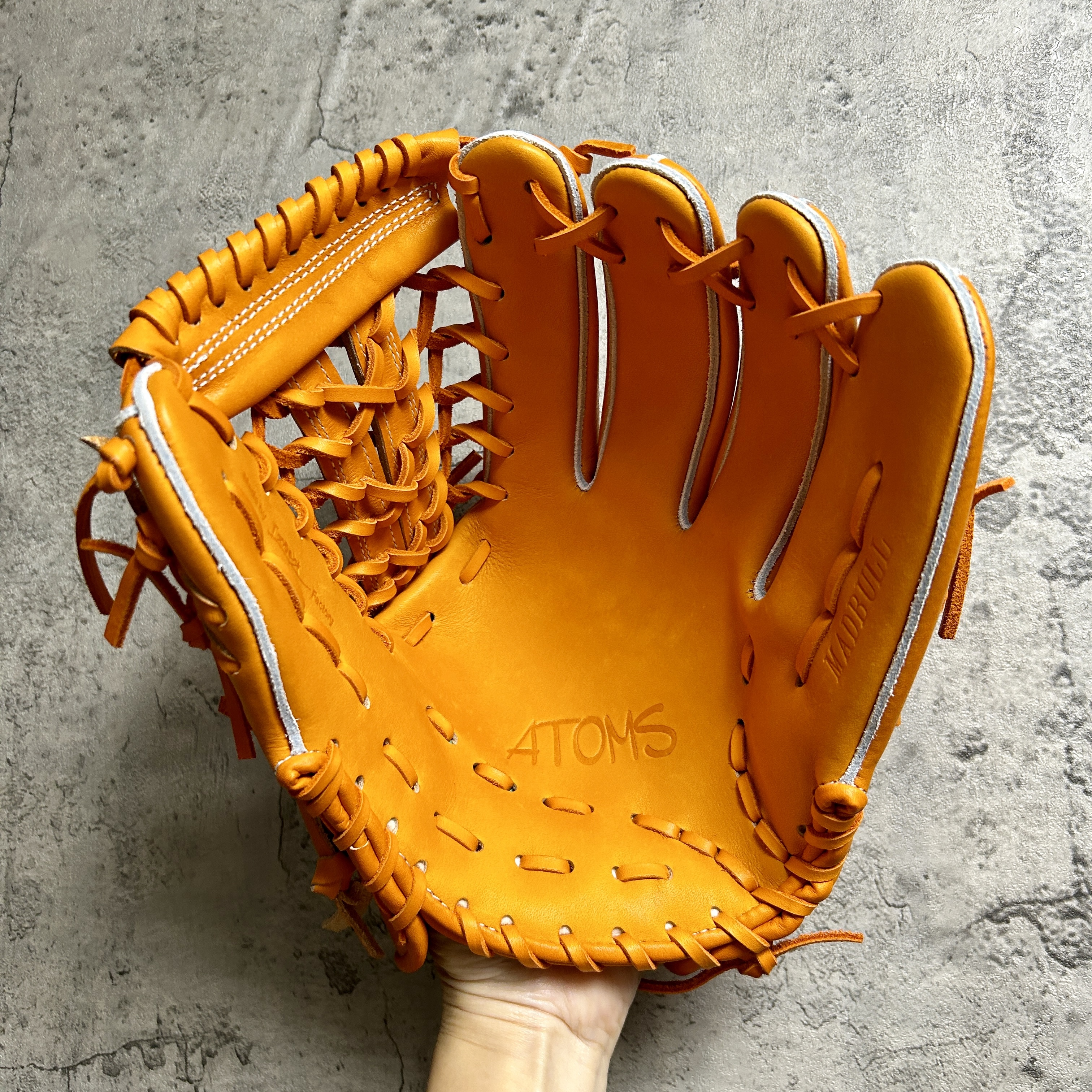 ATOMS 店舗別注 瘋牛限定 NEW-wrist 硬式 大內野 小外野 801 W-20 網檔WEB M2504-211