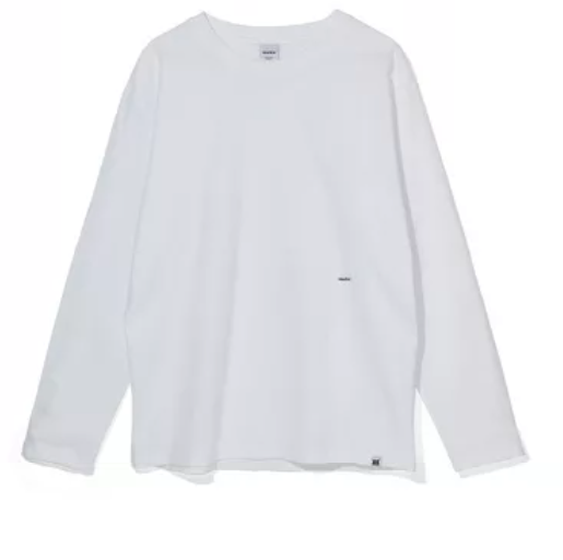 【直播】KM080523 Markm 基本款小標誌長袖上衣 (MIIBB8703)