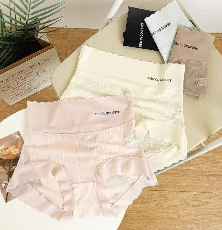 🥰PM_K3733  ▶️DEITY&GODDESS冰絲 無痕 收腹高腰內褲 👉Free Size 可以穿到XL👈
