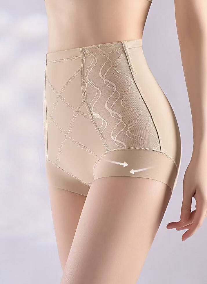 🥰PM_K2355  ▶️波浪鏤空蕾絲 無痕高腰收腹內褲 👉Free Size 可以穿到XL👈