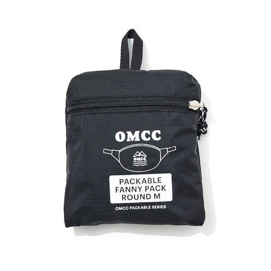 OMCC PK Fannypack Round-M Ripstop Nylon Solid