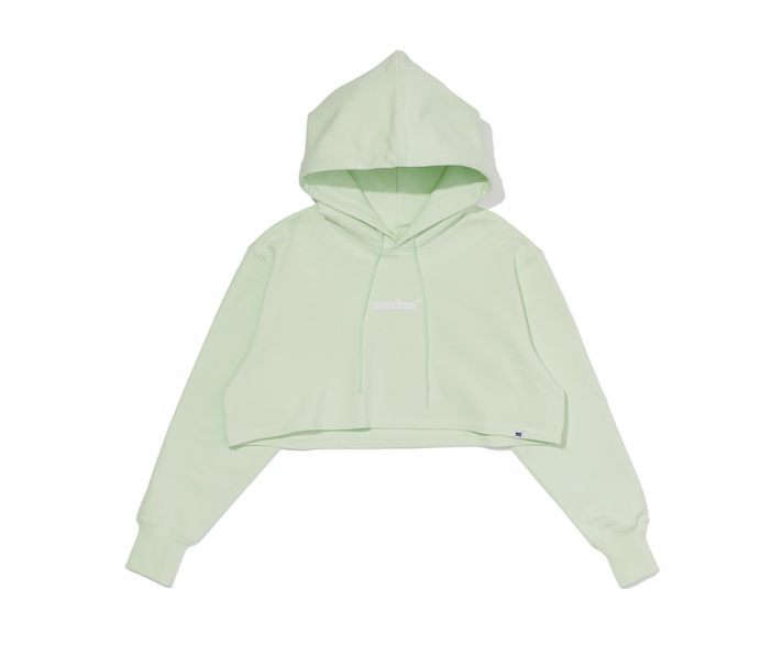 【直播】KM080529 Markm BASIC LOGO 短款連帽衫 (MIIBA8653)