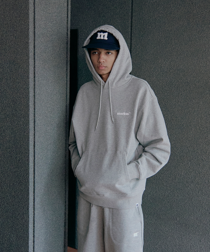 【直播】KM080531 Markm BASIC LOGO 連帽衛衣 (MIIBA8602)