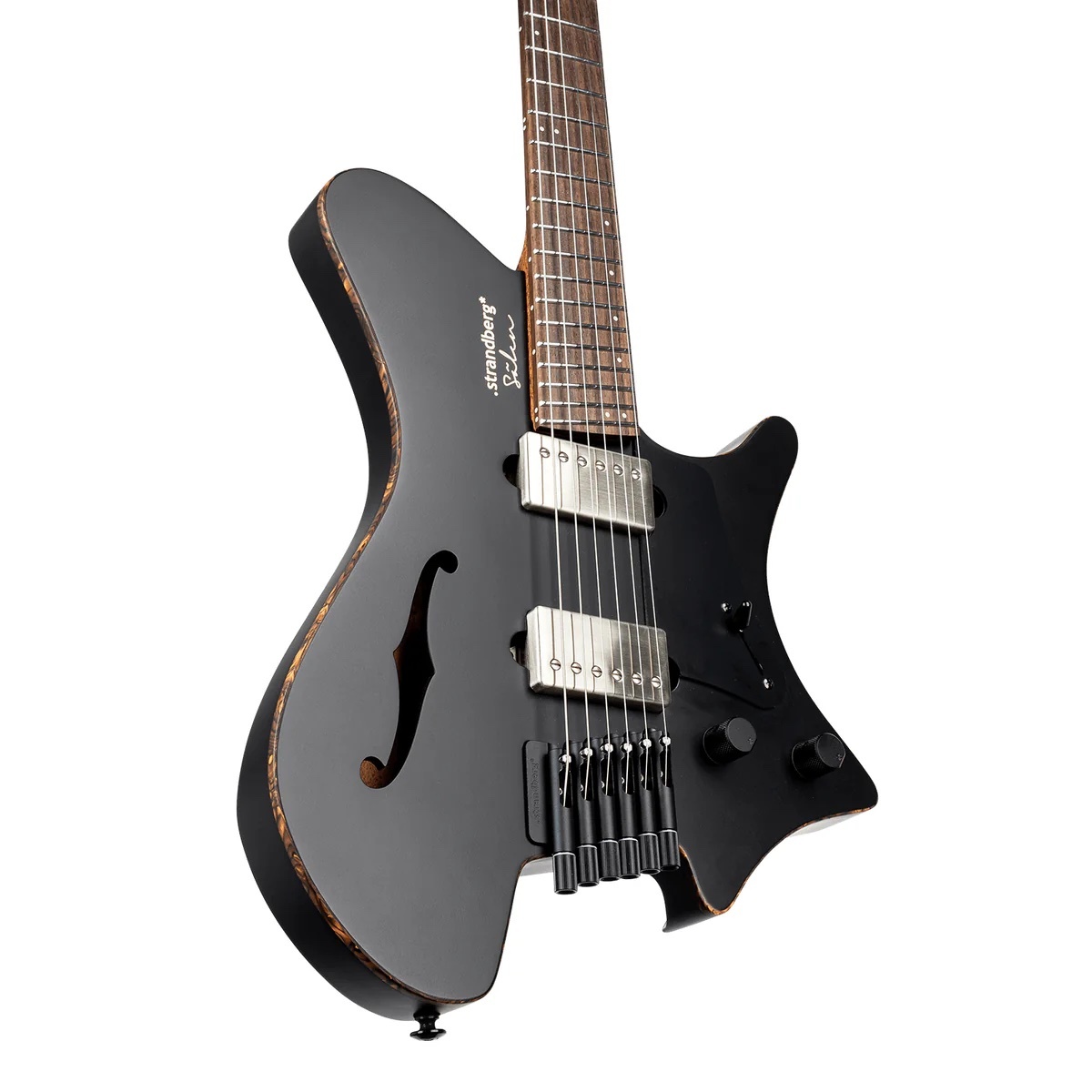 Strandberg Sälen Jazz NX 6 Black 半空心 電吉他 公司貨【宛伶樂器】