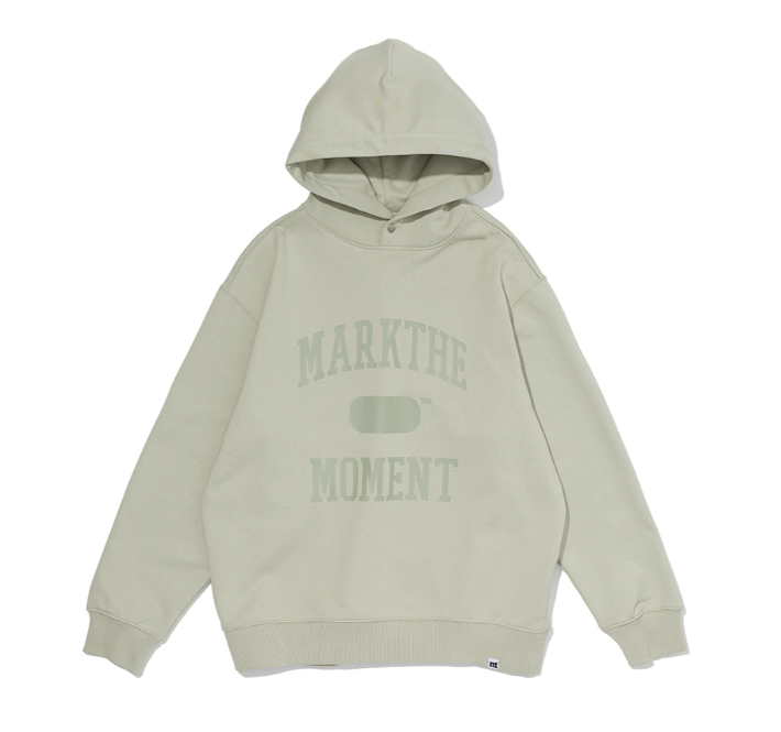 【直播】KM080532 Markm MOMENT SLOGAN 連帽衛衣 (MIIBA8601)